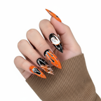 Spooky Glow Halloween Nail Set